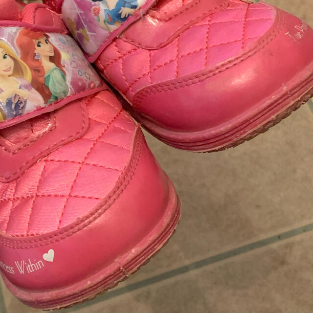 Disney(ディズニー)のスニーカー　ディズニー　プリンセス　靴　ベビー　14センチ キッズ/ベビー/マタニティのベビー靴/シューズ(~14cm)(スニーカー)の商品写真
