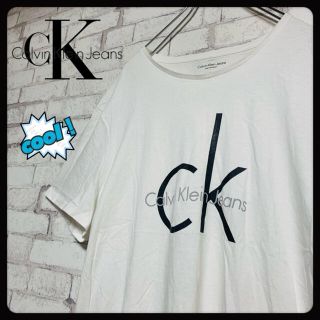 カルバンクライン(Calvin Klein)の【ビッグロゴ】Calvin Klein Jeans カルバンクライン/Tシャツ(Tシャツ/カットソー(半袖/袖なし))