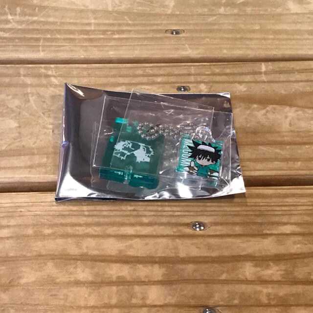 呪術廻戦 極楽湯 銭湯錠風キーホルダー 伏黒 エンタメ/ホビーのおもちゃ/ぬいぐるみ(キャラクターグッズ)の商品写真