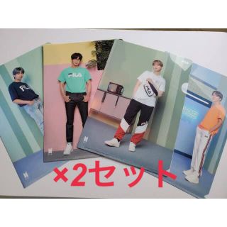 BTS×FILA クリアファイル8枚セット×2セット(アイドルグッズ)