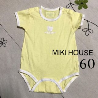 ミキハウス(mikihouse)のMIKI HOUSE ミキハウス　ロンパース　60(ロンパース)