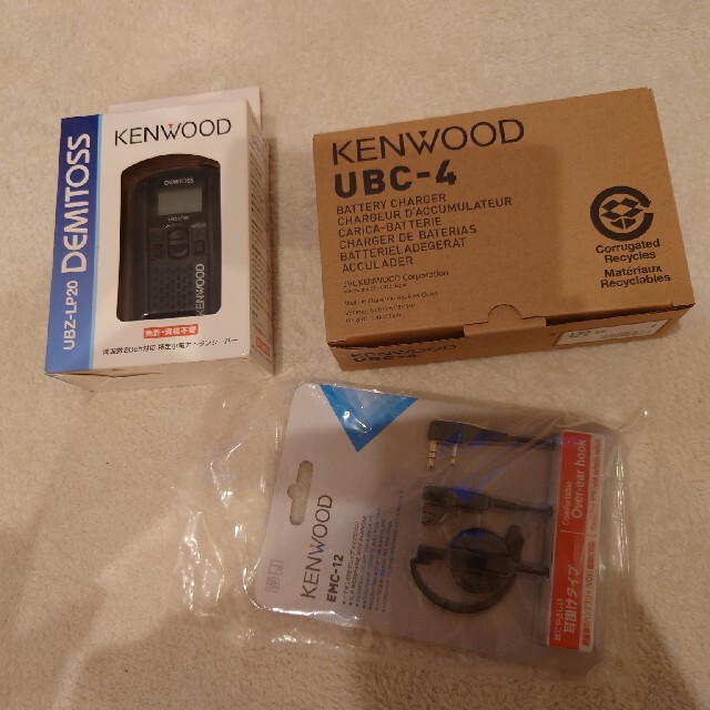 KENWOOD(ケンウッド)の新品　トランシーバーKenwood DEMITOSS UBZ-LP20 エンタメ/ホビーのテーブルゲーム/ホビー(アマチュア無線)の商品写真