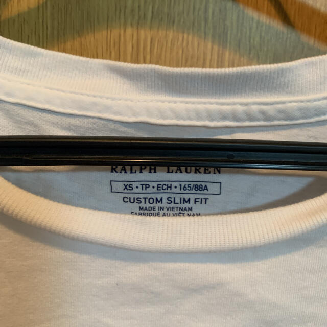 POLO RALPH LAUREN(ポロラルフローレン)の美品　正規品　ラルフローレン　Tシャツ　ロゴ レディースのトップス(Tシャツ(半袖/袖なし))の商品写真