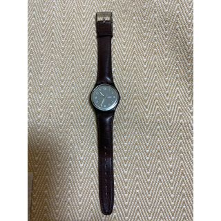 スウォッチ(swatch)のスウォッチ　茶色　アナログ　電池交換済み(腕時計)