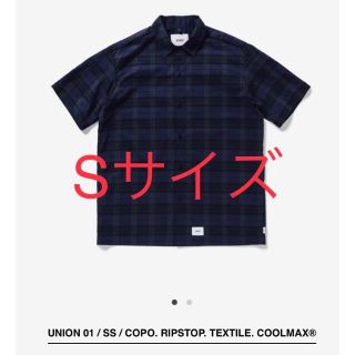 ダブルタップス(W)taps)のグリーン色　Wtaps 21ss union Sサイズ　(Tシャツ/カットソー(半袖/袖なし))