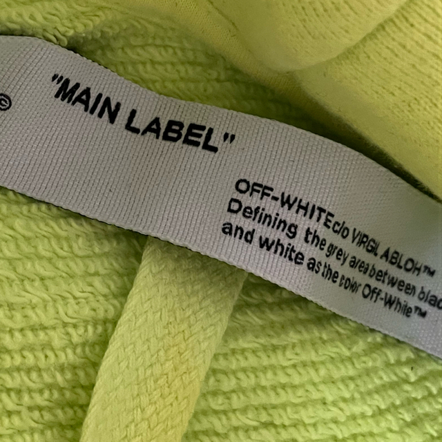 OFF-WHITE(オフホワイト)の🔔値下げ🔔off-white ロゴスウェットパーカー レディースのトップス(パーカー)の商品写真