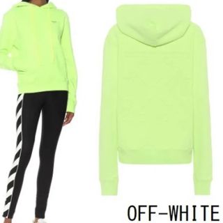 オフホワイト(OFF-WHITE)の🔔値下げ🔔off-white ロゴスウェットパーカー(パーカー)