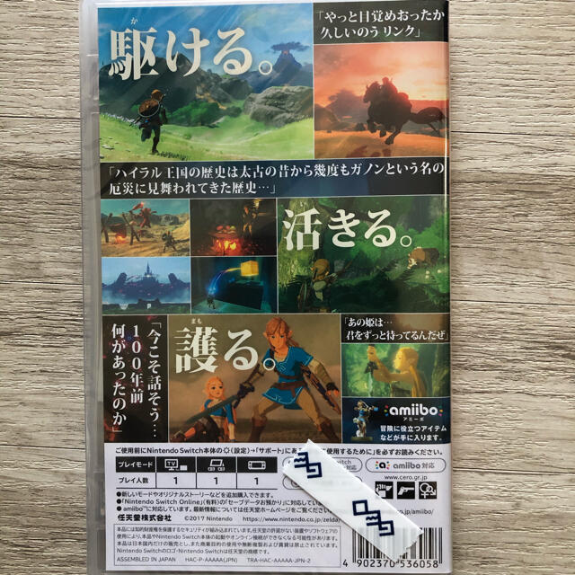 ゼルダの伝説 ブレス オブ ザ ワイルド Switch