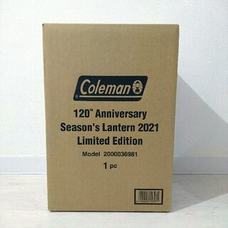コールマン(Coleman)の【coleman コールマン】120thアニバーサリーシーズンズランタン2021(ライト/ランタン)