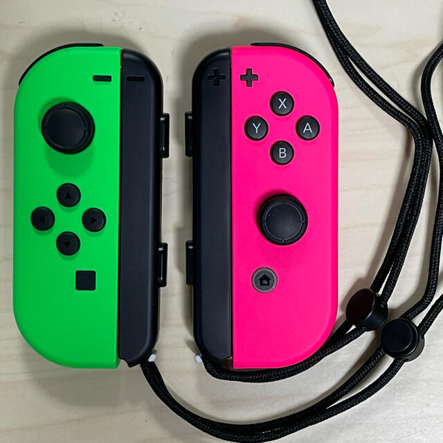 Nintendo Switch Joy-Con ネオングリーン ネオンピンク