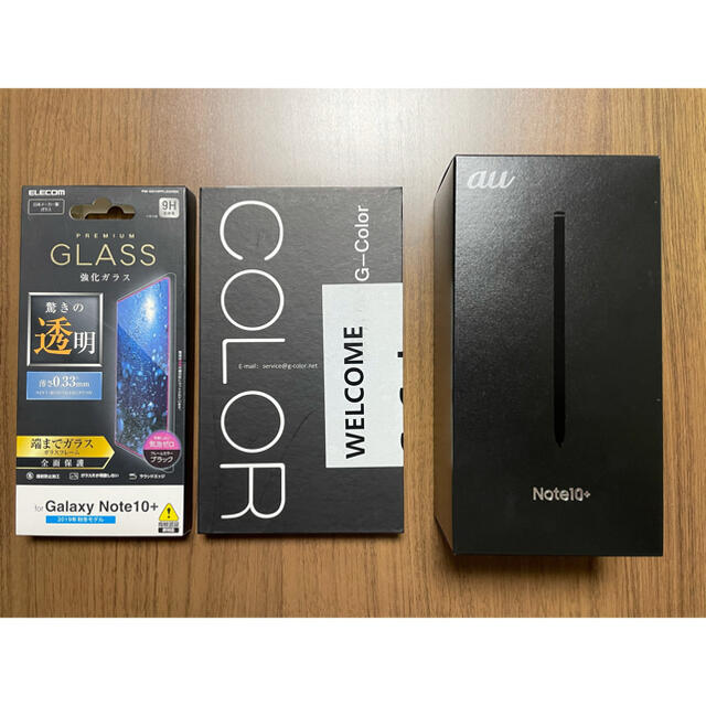 贈り物 Note Galaxy - SAMSUNG 10+ Black） （Aura スマートフォン本体
