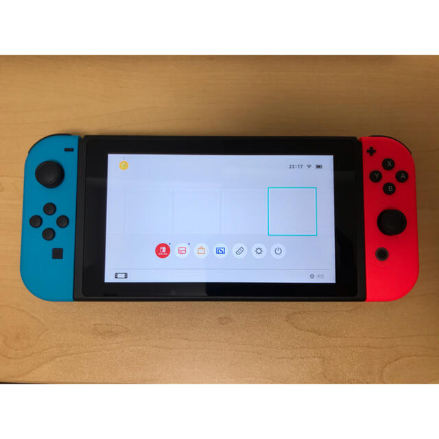 Nintendo Switch(ニンテンドースイッチ)のNintendo Switch ネオンブル 、PROコントローラー エンタメ/ホビーのゲームソフト/ゲーム機本体(家庭用ゲーム機本体)の商品写真