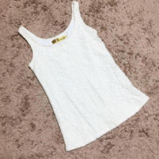 セシルマクビー(CECIL McBEE)のCECIL McBEE＊レースタンクトップ＊美品(タンクトップ)