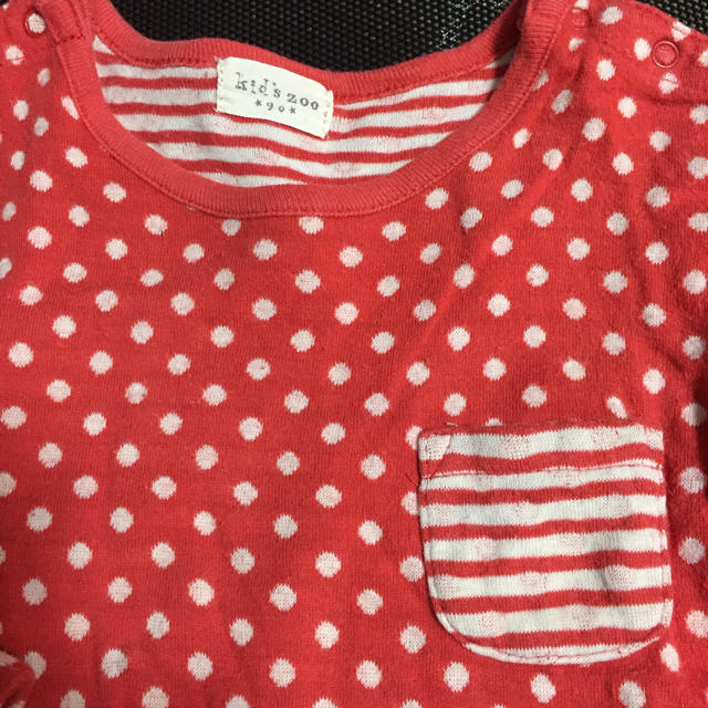 女の子トップス 90 秋冬 キッズ/ベビー/マタニティのキッズ服女の子用(90cm~)(Tシャツ/カットソー)の商品写真