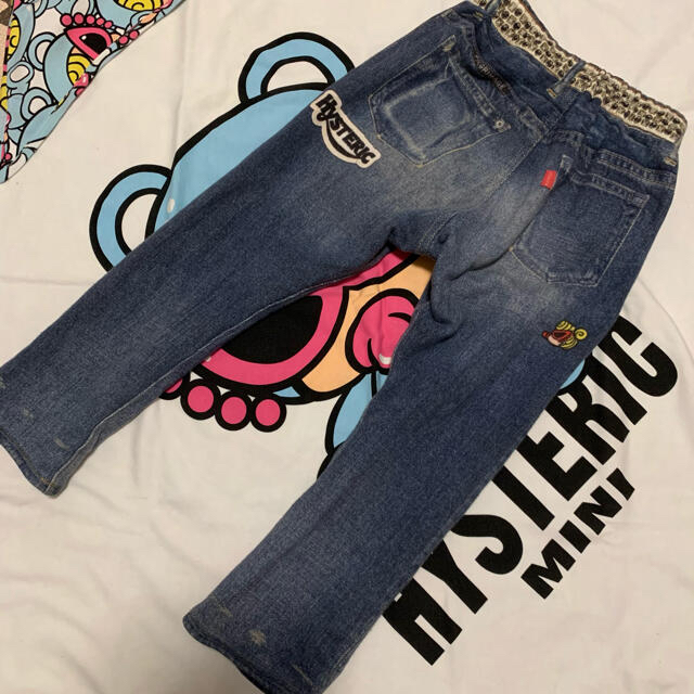 HYSTERIC MINI(ヒステリックミニ)のライクアデニム キッズ/ベビー/マタニティのキッズ服女の子用(90cm~)(パンツ/スパッツ)の商品写真