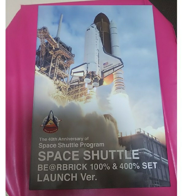 SPACE SHUTTLE BE@RBRICK LAUNCH 100%&400%ベアブリック