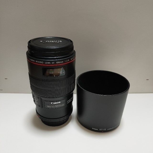 Canon EF100mm F2.8Lマクロ IS USM(品)canon