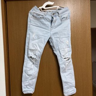 ザラ(ZARA)のZARA 7分丈　スキニーデニム(デニム/ジーンズ)