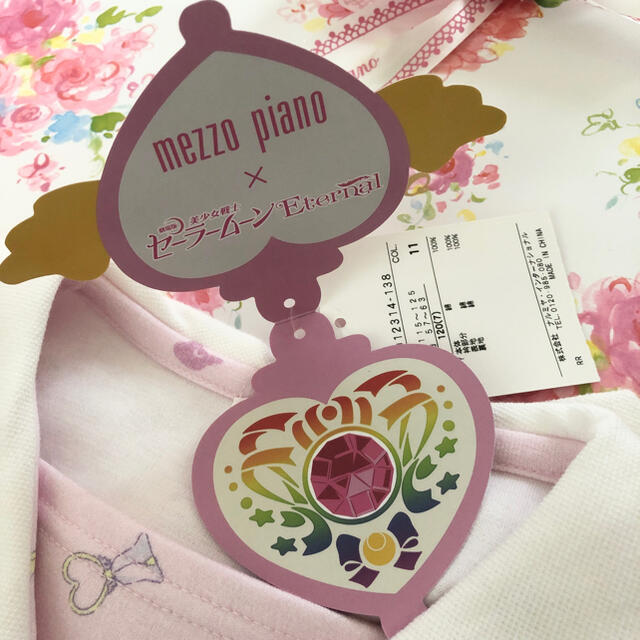 mezzo piano(メゾピアノ)のメゾピアノ 新品ワンピース 120 キッズ/ベビー/マタニティのキッズ服女の子用(90cm~)(ワンピース)の商品写真