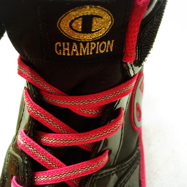 Champion(チャンピオン)の子ども用チャンピオンハイカットシューズ キッズ/ベビー/マタニティのキッズ靴/シューズ(15cm~)(スニーカー)の商品写真