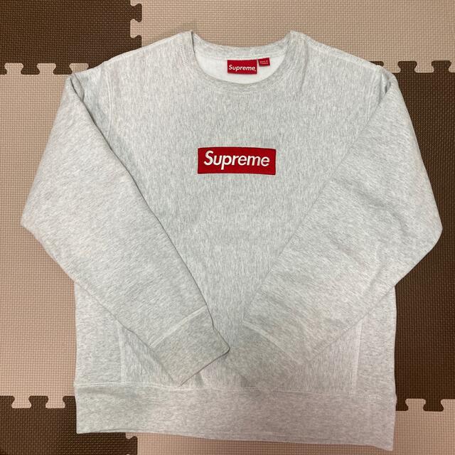 supreme  boxlogo 18aw Arh Grey S ボックスロゴ