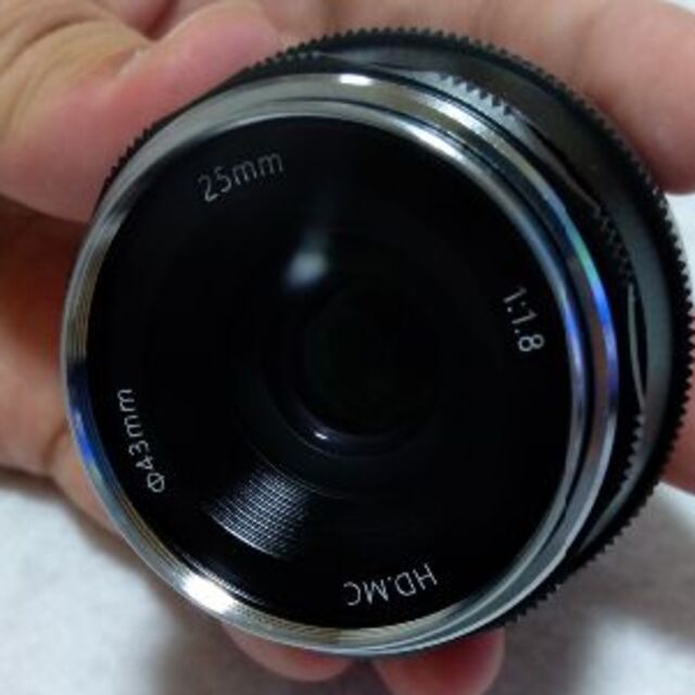 【富士フィルムXマウント】Pergear 25mm F1.8 1