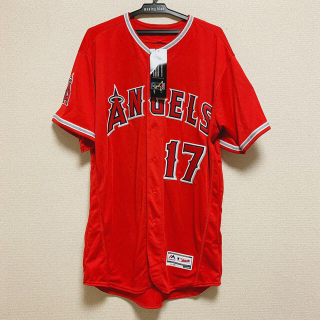 Majestic - エンゼルス 17番 ロサンゼルス 大谷翔平 直筆サイン Majestic - エンゼルス 17番 ロサンゼルス 大谷翔平 直筆サイン