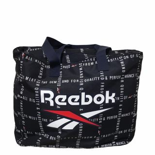 リーボック(Reebok)の大容量バック 2way】Reebok リーボック　総柄　旅行鞄　ボストンバッグ(ボストンバッグ)