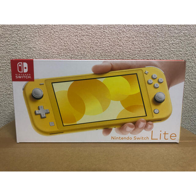 ゲームソフト/ゲーム機本体任天堂スイッチライト　yellow 新品