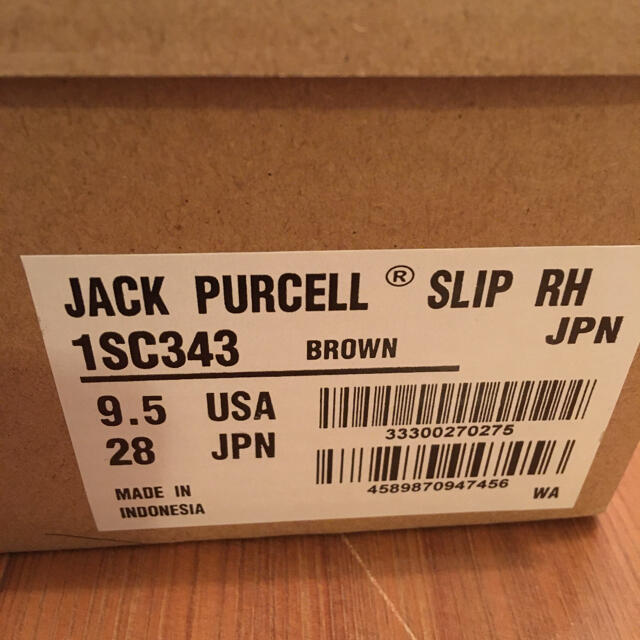 CONVERSE(コンバース)のコンバース ジャックパーセル　スリッポン　28cm メンズの靴/シューズ(スニーカー)の商品写真