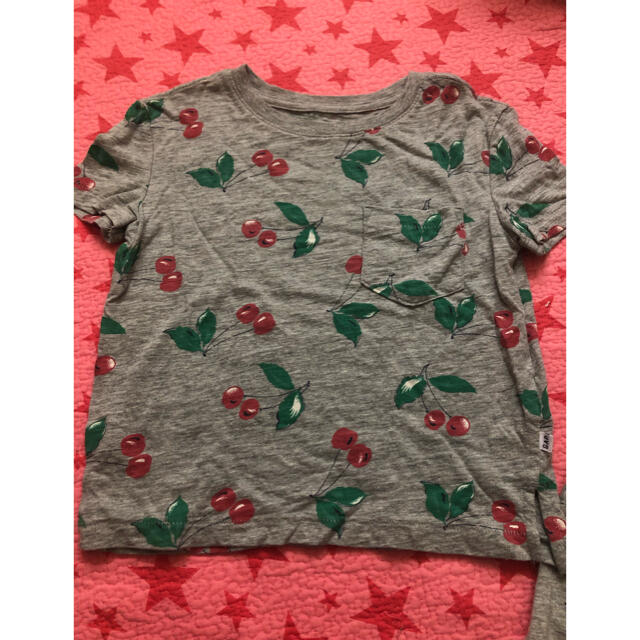 GAP Kids(ギャップキッズ)のGAP 女児　夏物上下セット　 キッズ/ベビー/マタニティのキッズ服女の子用(90cm~)(Tシャツ/カットソー)の商品写真