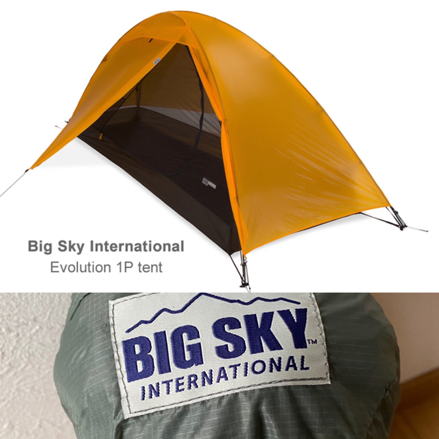 50％OFF】 BIGSKY ビッグスカイ エボリューション1p テント 登山用品