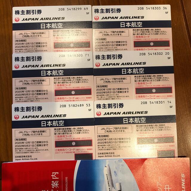 JAL株主優待券6枚 有効期限2022年5月31日まで karatebih.ba
