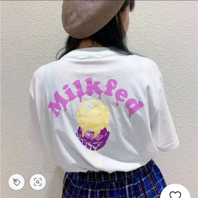 MILKFED.(ミルクフェド)のにこにこせな様  専用ページ レディースのトップス(Tシャツ(半袖/袖なし))の商品写真