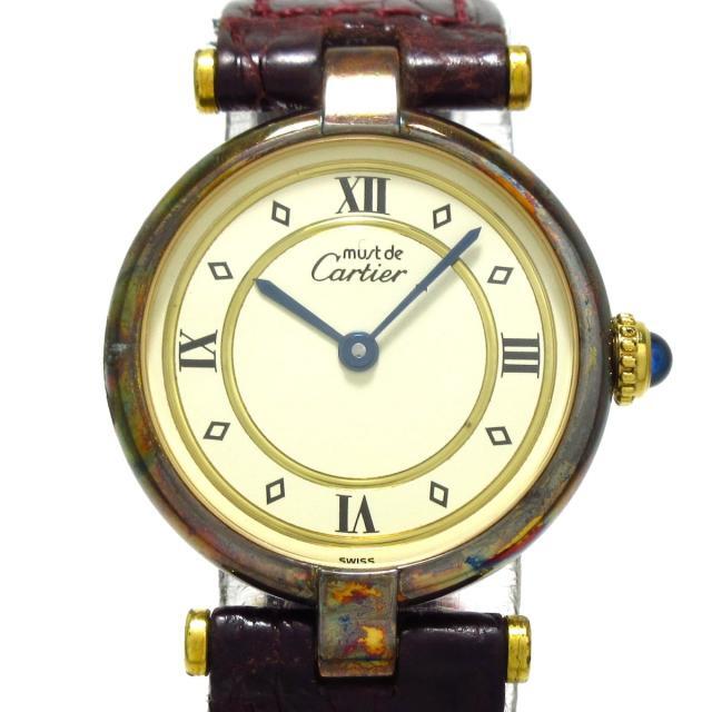 最新作の Cartier - カルティエ マストヴェルメイユ レディース 腕時計