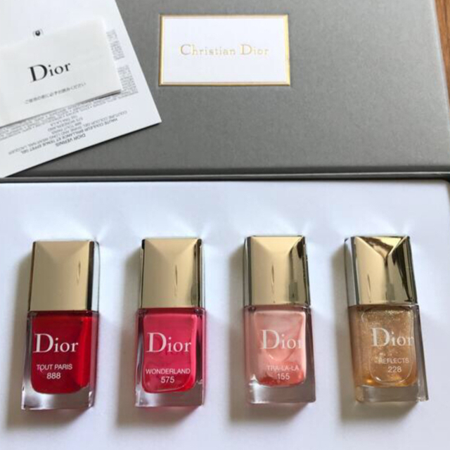 DIOR ディオール　マニキュア　4本セット