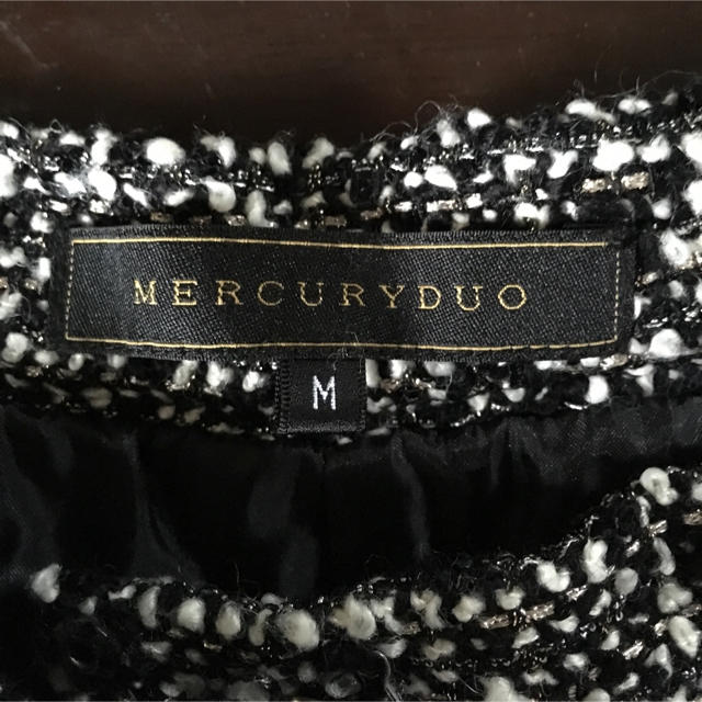 MERCURYDUO(マーキュリーデュオ)のツイードショートパンツ レディースのパンツ(ショートパンツ)の商品写真