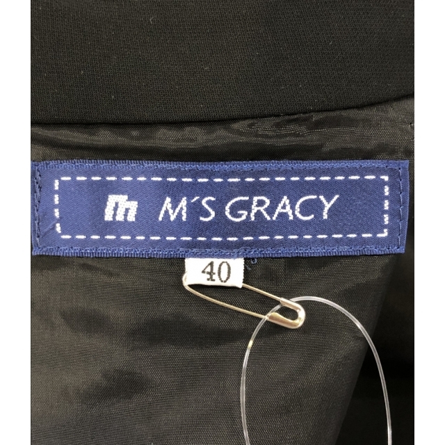 M'S GRACY(エムズグレイシー)のエムズグレイシー M’S GRACY ハット柄 長袖トップス レディース 40 レディースのトップス(カットソー(長袖/七分))の商品写真