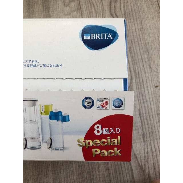 Britax(ブリタックス)のBRITA MAXTRA＋ ポット型浄水器 交換カードリッチ5個入り インテリア/住まい/日用品のキッチン/食器(浄水機)の商品写真