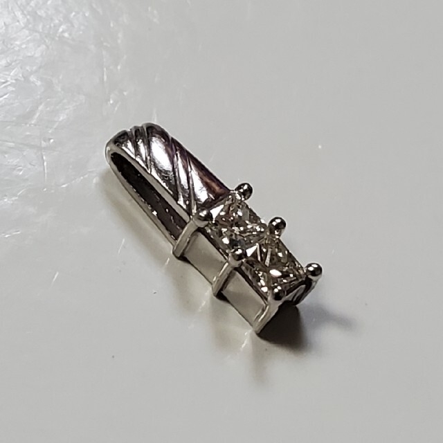 Pt900 ダイヤモンドペンダントトップ 0.24ct 1