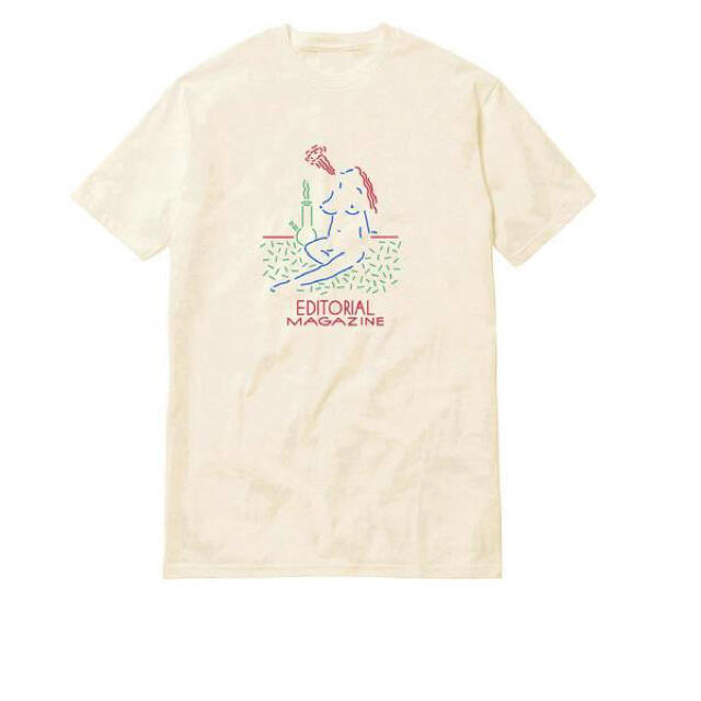 bonjour records(ボンジュールレコーズ)の EDITORIAL MAGAZINE Tシャツ レディースのトップス(Tシャツ(半袖/袖なし))の商品写真