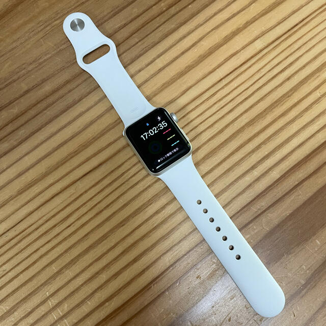 カバー【美品】Apple Watch series3 GPS【フルカバーおまけ】