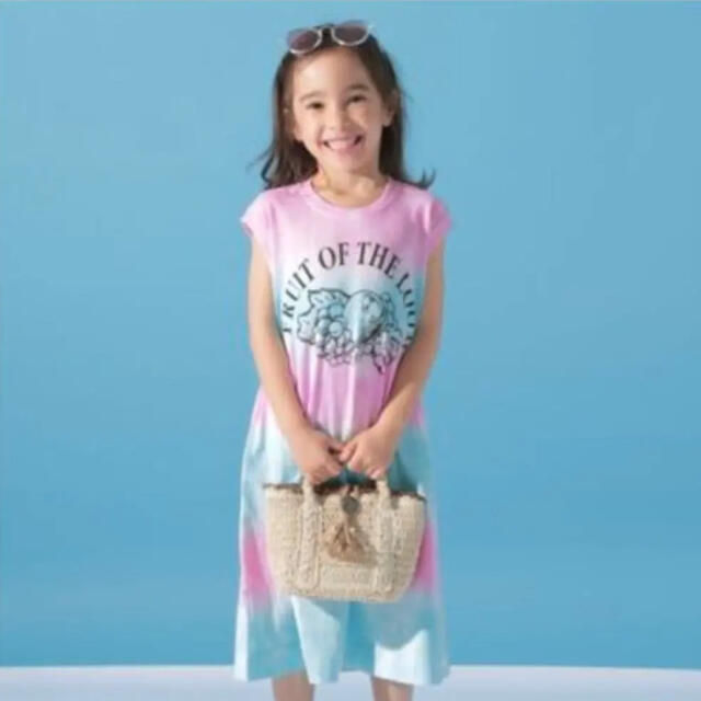 BAYFLOW(ベイフロー)のベイフロー　フルーツオブザルーム　ワンピース 120 キッズ/ベビー/マタニティのキッズ服女の子用(90cm~)(ワンピース)の商品写真