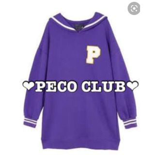 ペコクラブ(PECO CLUB)のPECO CLUBセーラーカラーミニワンピース(ミニワンピース)