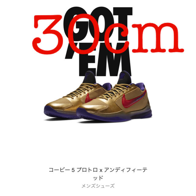 UNDEFEATED × NIKE KOBE