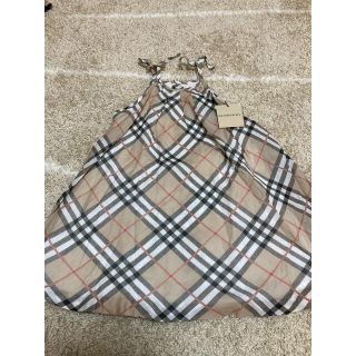 バーバリー(BURBERRY)の（今夏休み価格）【希少・新品未使用】バーバリー　ワンピース3Y98㌢(ワンピース)