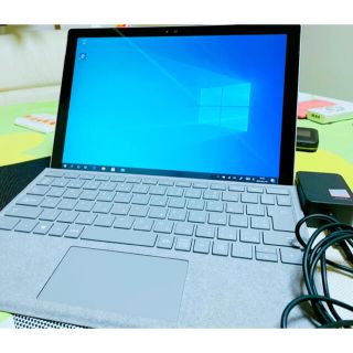 マイクロソフト(Microsoft)のsurface pro core i5 128GB バッテリー劣化ほぼ無し(ノートPC)