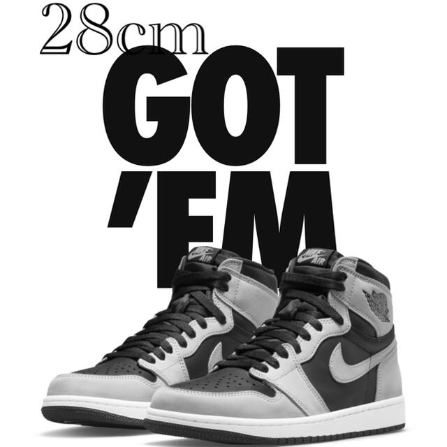 air jordan 1 shadow 2.0メンズ