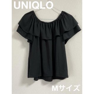 ユニクロ(UNIQLO)のUNIQLO トップス ブラウス ユニクロ M オフショル　オフショルダー(Tシャツ(半袖/袖なし))