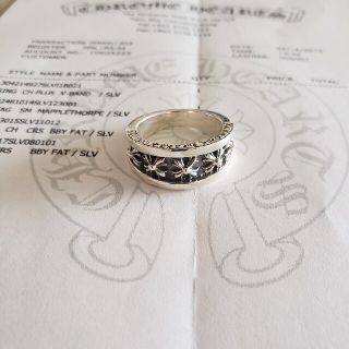 CHROME HEARTS クロムハーツ ナローVバンドリング 18号 22K | www ...